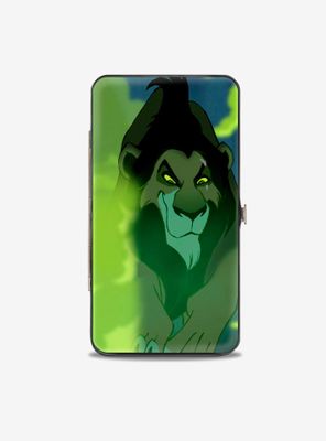 Disney The Lion King Scar Lurking Pose Hinged Wallet