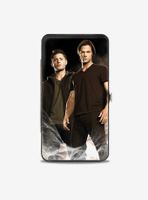 Supernatural Dean Sam Standing Pose Join The Hunt Hinged Wallet