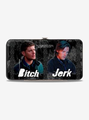 Supernatural Four Characters Hinged Wallet