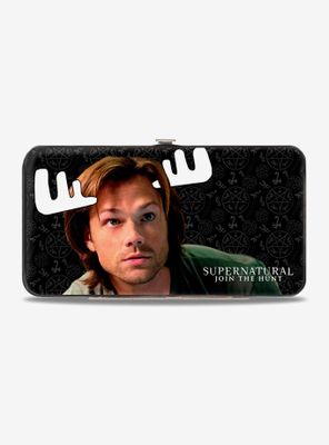 Supernatural Sam Moose Dean Squirrel Poses Hinged Wallet