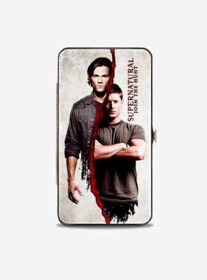 Supernatural Winchster Brothers Divided Hinged Wallet