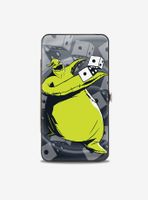 The Nightmare Before Christmas Oogie Boogie Rolling Dice Pose Scattered Dice Hinged Wallet