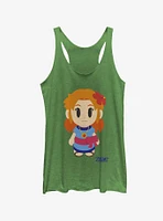 Nintendo The Legend of Zelda: Link's Awakening Marin Avatar Color Girls Tank