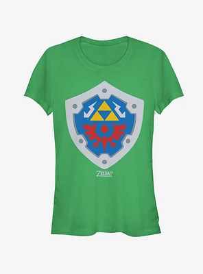 Nintendo The Legend of Zelda: Link's Awakening Hylian Shield Girls T-Shirt