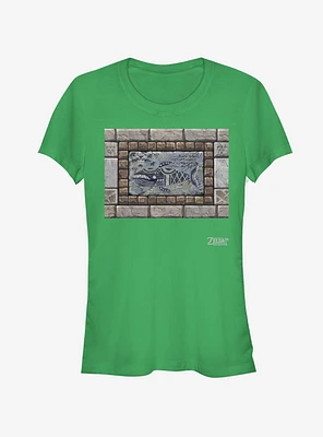 Nintendo The Legend of Zelda: Link's Awakening Whale Tablet Girls T-Shirt