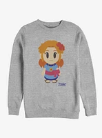 Nintendo The Legend of Zelda: Link's Awakening Marin Avatar Color Sweatshirt