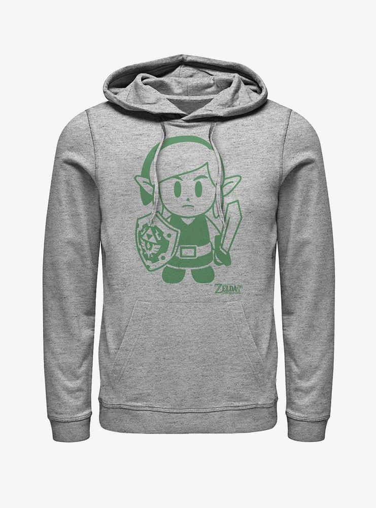 Nintendo The Legend of Zelda: Link's Awakening Link Avatar Outline Hoodie