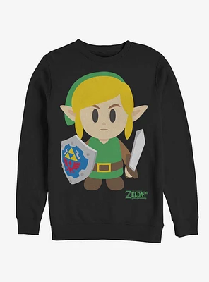 Nintendo The Legend of Zelda: Link's Awakening Link Avatar Color Sweatshirt