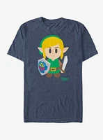 Nintendo The Legend of Zelda: Link's Awakening Link Avatar Color T-Shirt