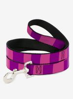 Disney Alice In Wonderland Cheshire Cat Striped Dog Leash