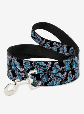 Disney Lilo & Stitch Poses Hibiscus Sketch Dog Leash