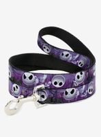 The Nightmare Before Christmas Jack Expressions Ghosts In Cemetery Dog Leash