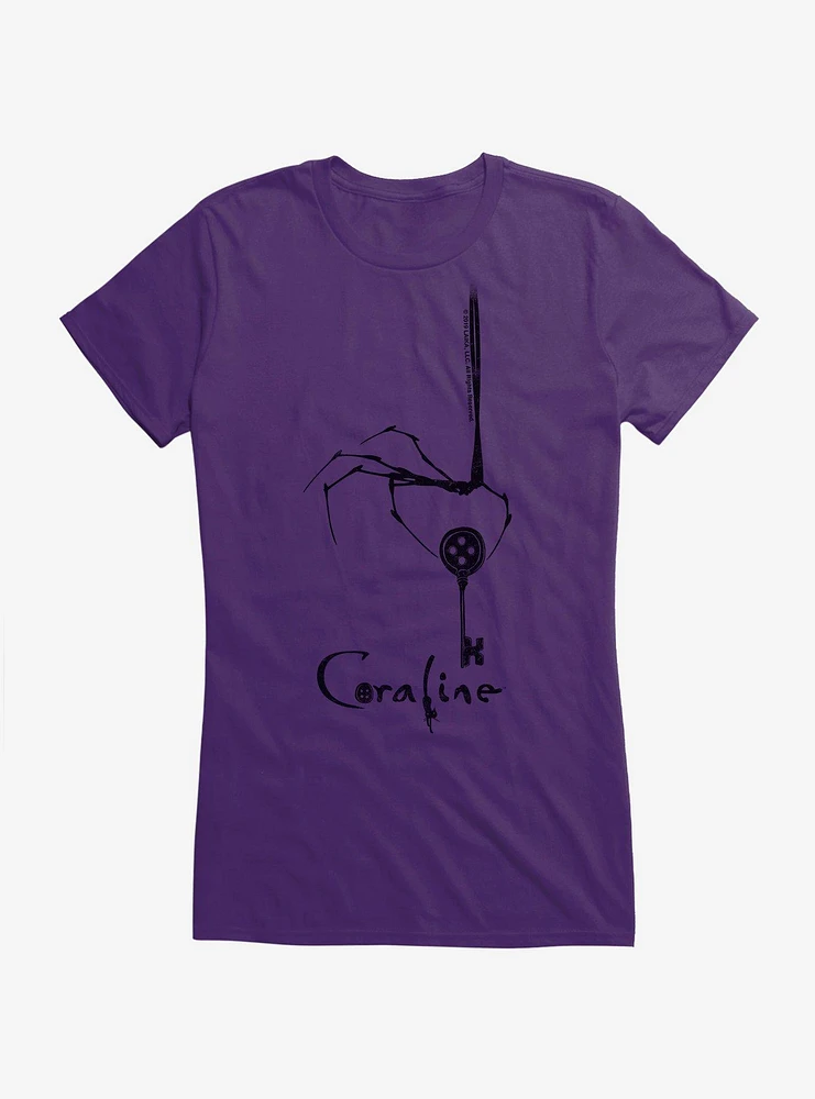Coraline The Key Girls T-Shirt