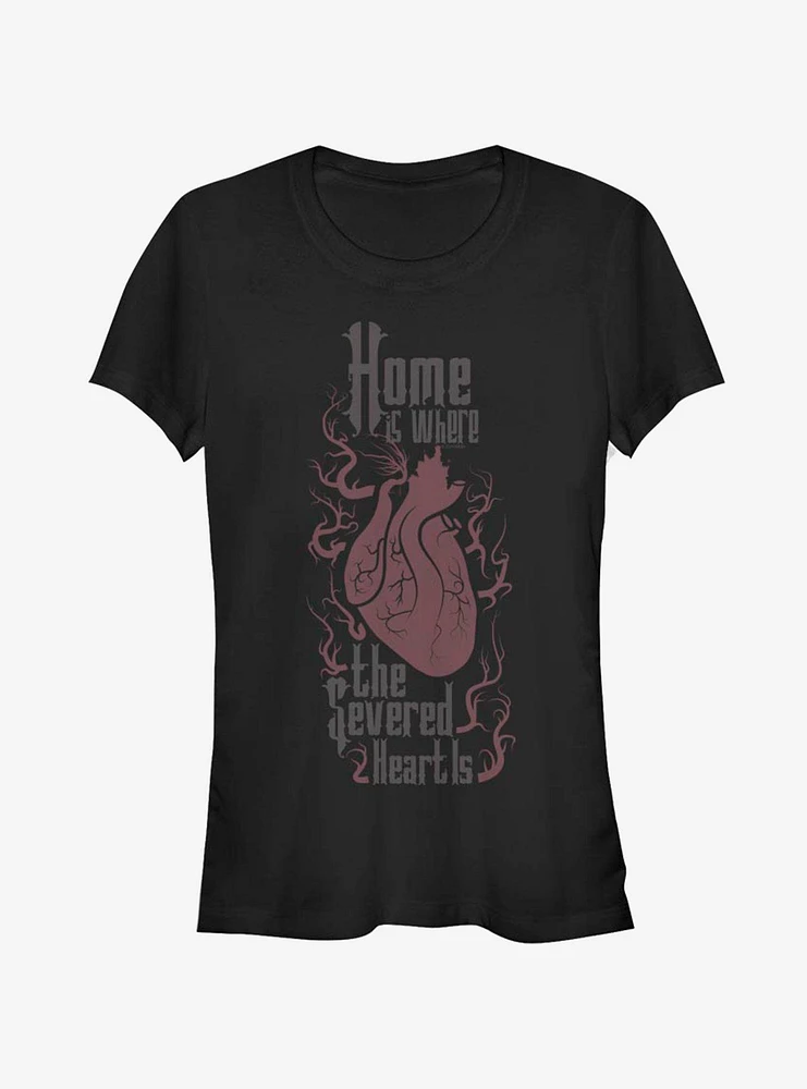 The Addams Family Heart And Home Girls T-Shirt