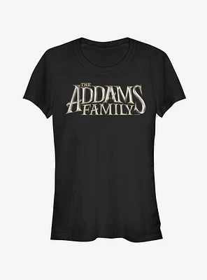 The Addams Family Theatrical Logo Girls T-Shirt