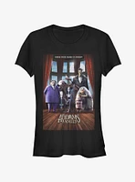 The Addams Family Theatrical Poster Girls T-Shirt