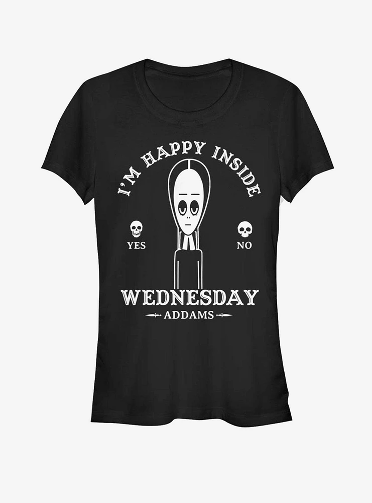 The Addams Family Wednesday Macabe Girls T-Shirt