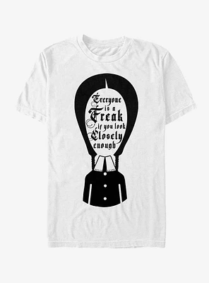 The Addams Family Wednesday Portrait T-Shirt