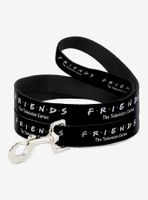 Friends The Television Series Logo Black White Multi Color Dog Leash 6 Ft