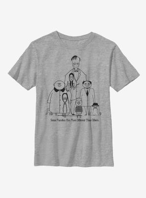 The Addams Family Classic Portrait Youth T-Shirt