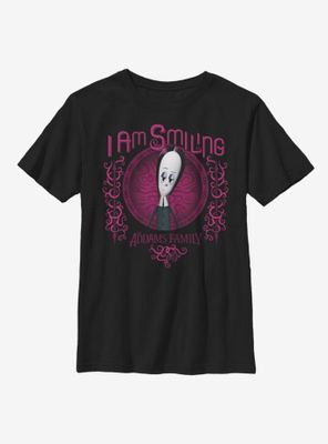 The Addams Family I Am Smiling Youth T-Shirt