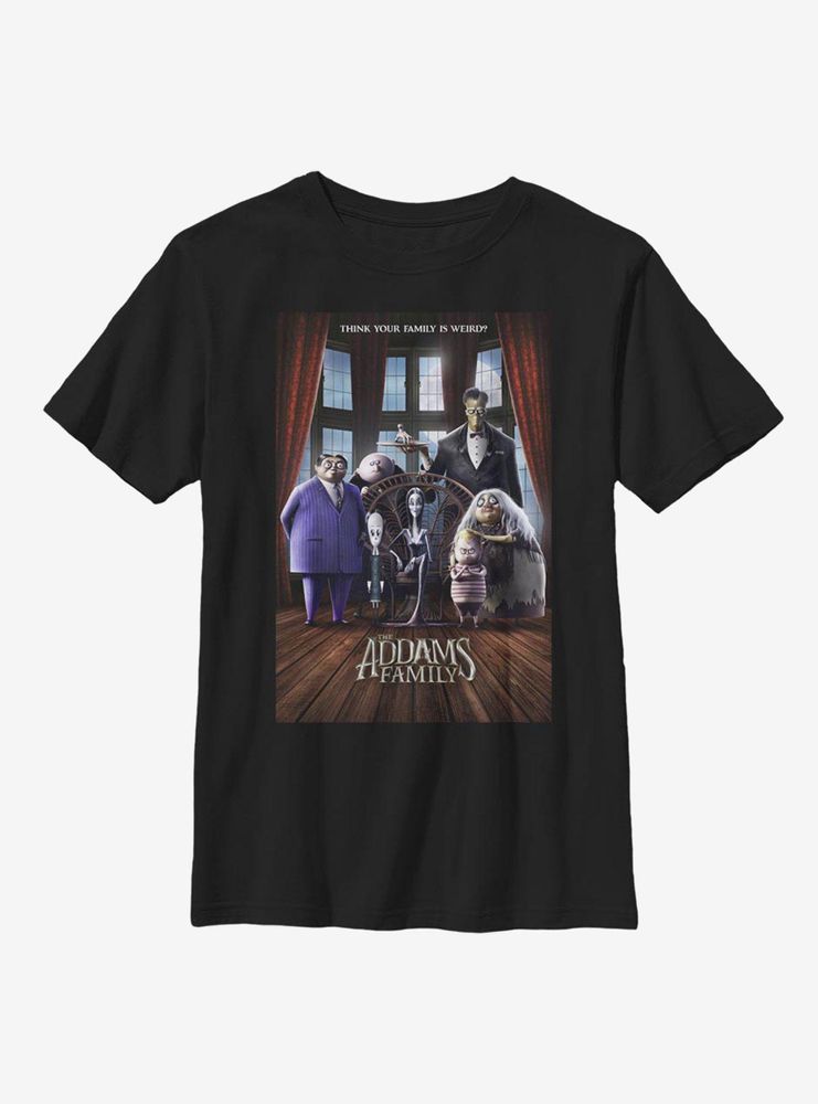 The Addams Family Theatrical Poster Youth T-Shirt