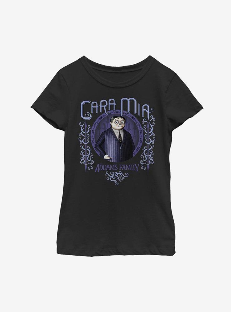 The Addams Family Cara Mia Youth Girls T-Shirt