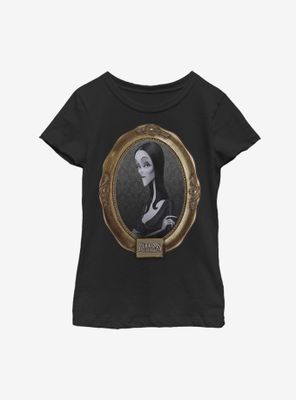 The Addams Family Morticia Portrait Youth Girls T-Shirt