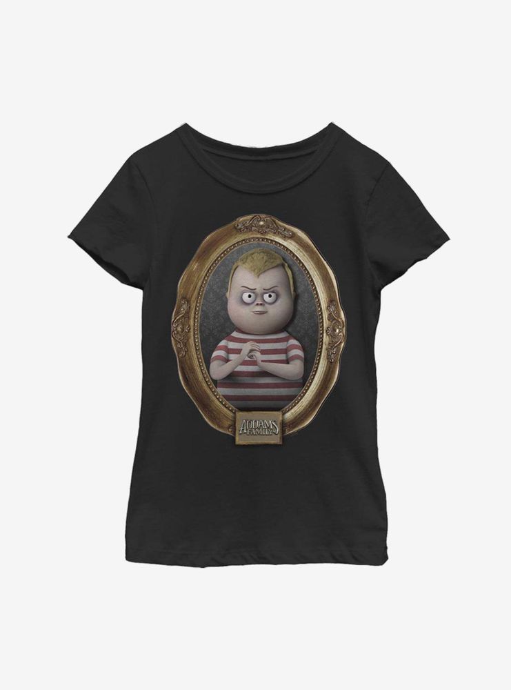 The Addams Family Pugsley Portrait Youth Girls T-Shirt