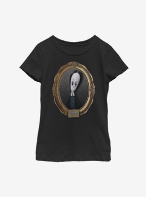 The Addams Family Wednesday Portrait Youth Girls T-Shirt