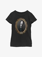 The Addams Family Wednesday Portrait Youth Girls T-Shirt