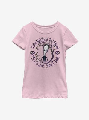 The Addams Family Wednesday Watercolor Youth Girls T-Shirt