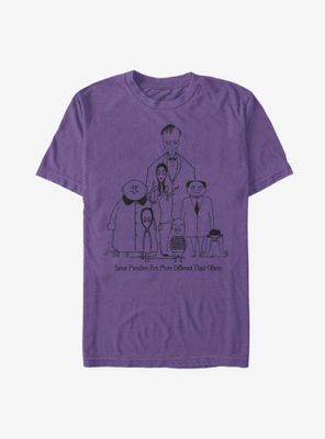 The Addams Family Classic Portrait T-Shirt