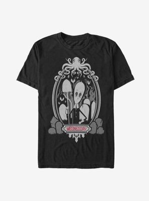 The Addams Family Wednesday Graveyard Frame T-Shirt