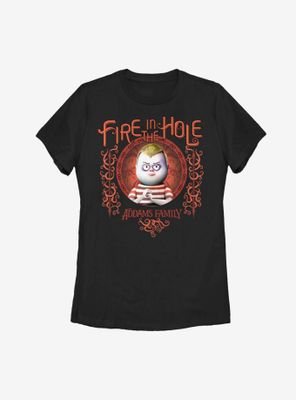 The Addams Family Fire Hole Womens T-Shirt