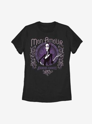 The Addams Family Mon Amour Womens T-Shirt