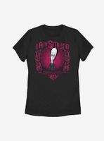 The Addams Family I Am Smiling Womens T-Shirt