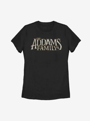 The Addams Family Theatrical Logo Womens T-Shirt