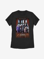 The Addams Family Theatrical Poster Womens T-Shirt