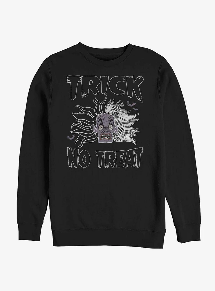 Disney 101 Dalmatians Cruella Trick No Treat Sweatshirt