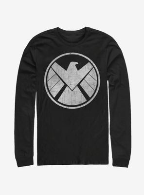 Marvel Avengers Vintage Shield Long-Sleeve T-Shirt