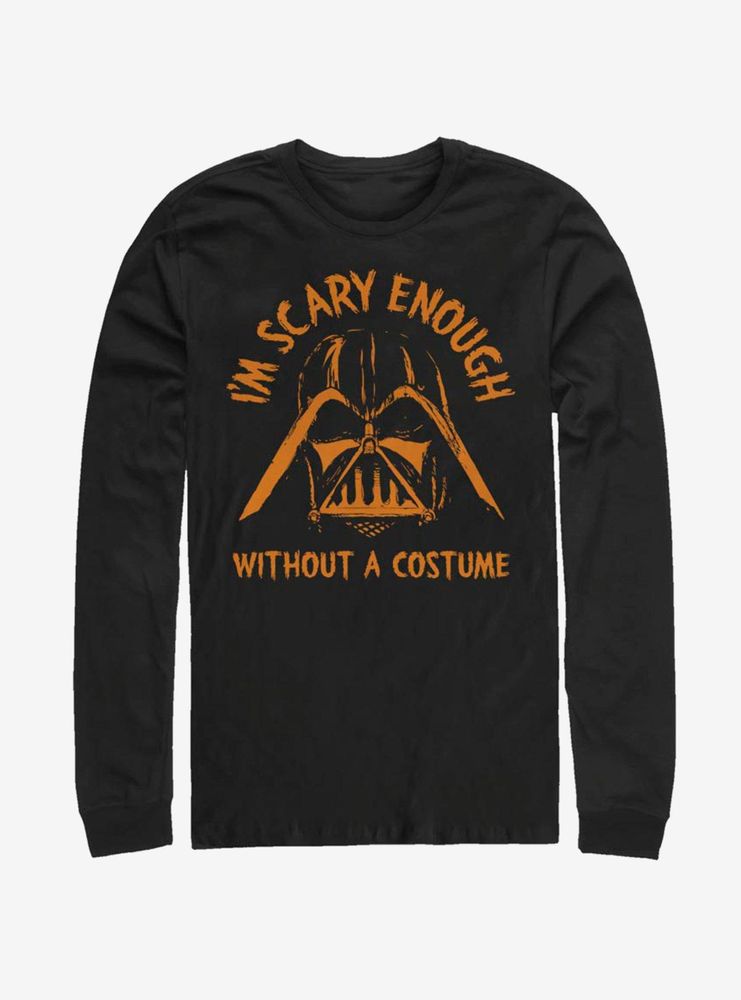 Star Wars Scary Without A Costume Long-Sleeve T-Shirt