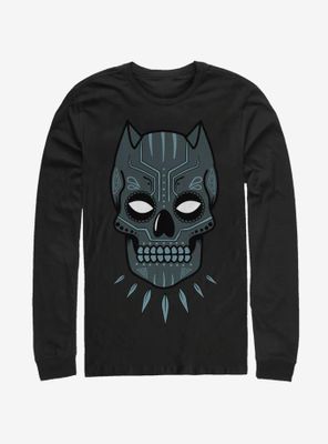 Marvel Black Panther Sugar Skull Long-Sleeve T-Shirt