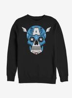 Marvel Captain America Sugar Skull Sweatshirt