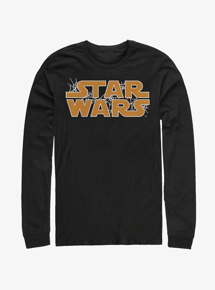 Star Wars Spider Web Logo Long-Sleeve T-Shirt