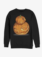 Star Wars Episode VII The Force Awakens BB-8 Pumpkin Sweatshirt