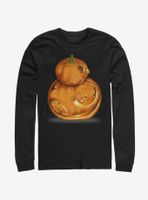 Star Wars Episode VII The Force Awakens BB-8 Pumpkin Long-Sleeve T-Shirt