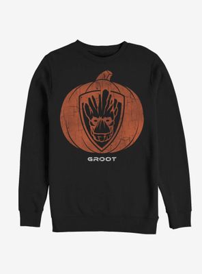 Marvel Guardians Of The Galaxy Groot Pumpkin Sweatshirt
