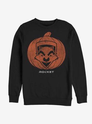 Marvel Guardians Of The Galaxy Rocket Pumpkin Sweatshirt