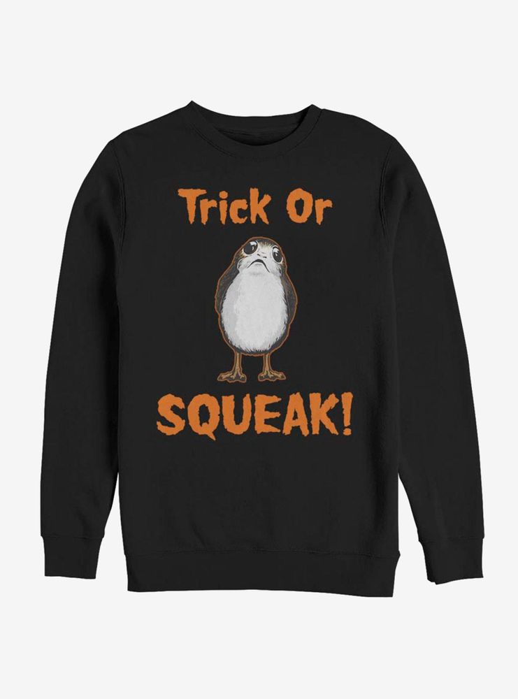 Star Wars Episode VIII The Last Jedi Trick Or Squeak Sweatshirt